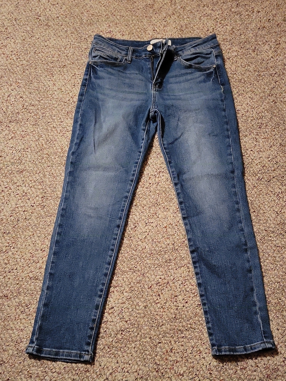 Classic Women's Dark Blue Slim Jeans